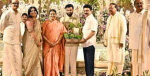 ଷ୍ଟାଲିନ ପୂର୍ବତନ ଉପ-ରାଷ୍ଟ୍ରପତିଙ୍କ ପାରିବାରିକ କାର୍ଯ୍ୟରେ ଯୋଗ ଦିଅନ୍ତି